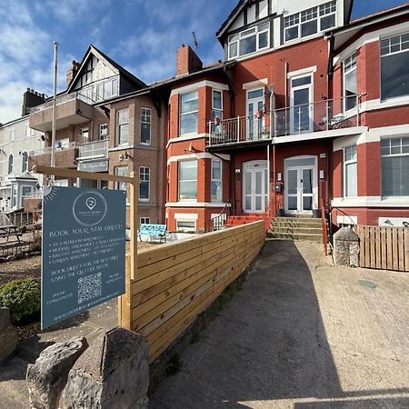 Stunning 2 Bedroom Ground Floor Sea View Apartment Rhôs-on-Sea Kültér fotó